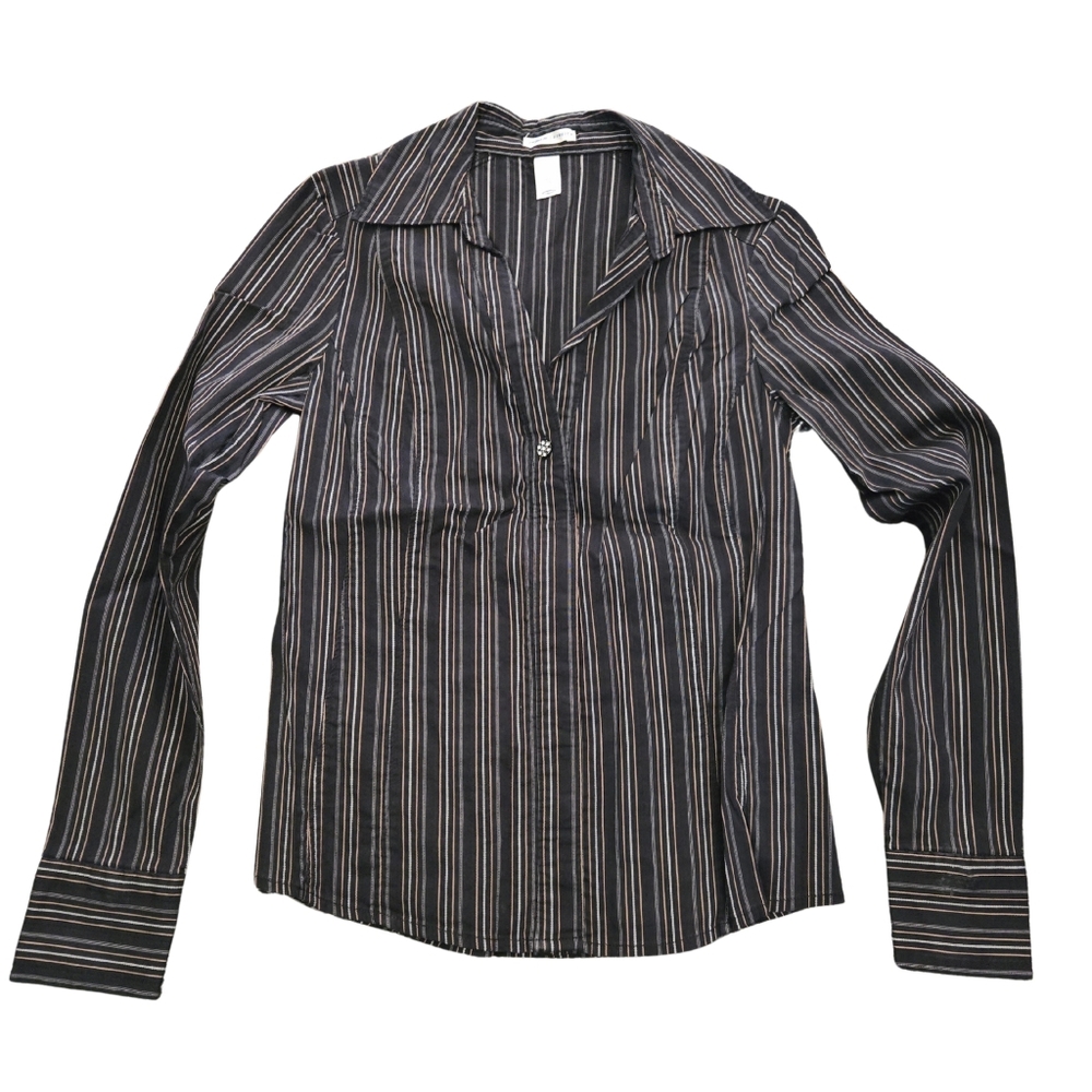 Vtg Old Navy Perfect Fit dressy button up top sz XS